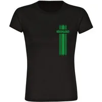 multifanshop T-Shirt Damen Mönchengladbach - Streifen - Frauen