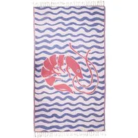 ANEMOSS Strandtücher Anemoss Strandtuch 100x180 cm Baumwolle Hamamtuch Peshtemal, (1-St)