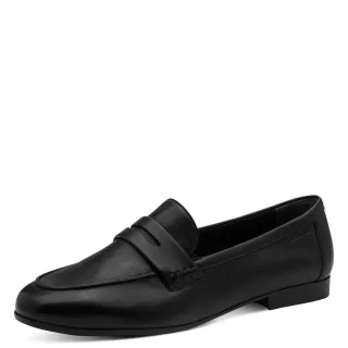 Tamaris - Da.-Slipper black leather - Gr. - 36