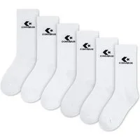 Converse Socken CHU 3PK LIGHTWEIGHT COTTON CRE (3-Paar) 3er-Pack,Weiches Strickmaterial,Gerippte Bündchen