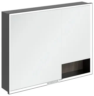 Villeroy & Boch Einbau-Spiegelschrank My View+ B48210 1000x750x167mm mit Beleuchtung Stone Oak B48210RK