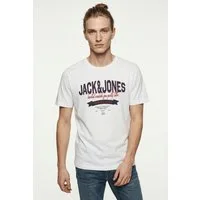 Jack & Jones Rundhalsshirt JJELOGO TEE SS O-NECK 2 COL SS26 SN mit Grafikprint