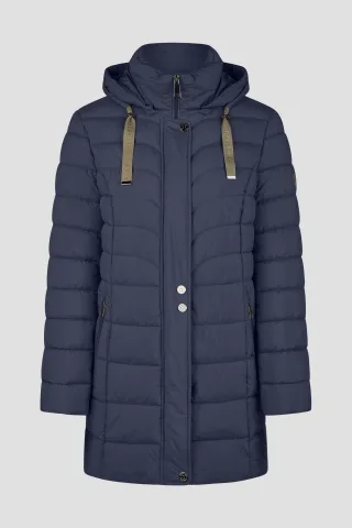 Barbara Lebek - Jacke Sorona mit Kapuze navy - Gr. - 52
