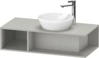 Duravit D-Neo Konsolenwaschtischunterbau wandhängend Betongrau Matt 1000x480x260 mm - DE493900707 DE493900707