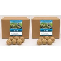 futterbauer Futterbauer ca. 2 x 100 Stück Meisenknödel ohne Netz Vogelfutter, für: Vogel