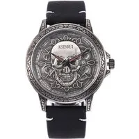 Einkaufszauber Digitaluhr Armbanduhr Skull Totenkopf Silber Einkaufszauber, Totenkopf Skull