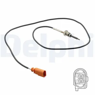Delphi Abgastemperatursensor VW Transporter T5 T6 2,0 TS30248