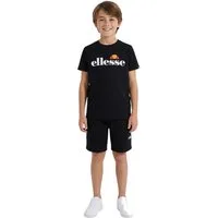 Ellesse T-Shirt & Shorts ellesse Jungen Sportanzug 2-Teiler T-Shirt & Cargo-Shorts Set (Set, Sport T-Shirt + Kurze Hose Cargoshorts mit Taschen) Jungen Sommerset Sportanzug Cargoshorts + T-Shirt