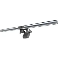4smarts 2in1 LightBar Pro Monitorlampe, FullHD Webcam, silber Full HD-Webcam