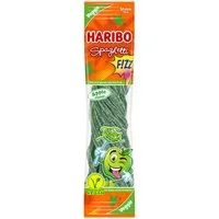 HARIBO Süßigkeit, Haribo Spaghetti Apple FIZZ Extrasaure Fruchtgummi Schnüre 200g