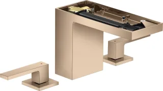 Hansgrohe 3-Loch Waschtischarmatur 110 Axor MyEdition ohne Platte, polished red gold, 47072300 47072300