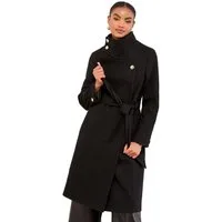 LIPSY Wintermantel Lipsy Mantel mit Trichterkragen, Regular (1-tlg)