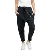 Mississhop Boyfriend-Hose Damen Baumwollhose Hose Sweatpants Jogginghose Baumwolle M.295