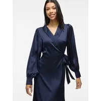 Vila Maxikleid VIENNA RAVENNA ANKLE WRAP DRESS-NOOS/OC Kunstfaser, regular fit