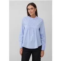 s.Oliver Langarmbluse Bluse Bluse mit Biesenfalten und dekorativen Knöpfen