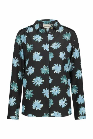 Fabienne Chapot - Bluse - Sunrise blau - Gr. - 34
