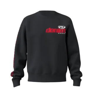 Diesel - "Denim Division" Sweatshirt für Herren/Damen Unisex (Kaviar)