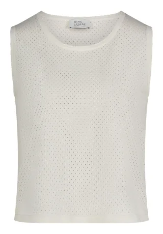 Robe Légère - Strick-Top Rohweiß - Gr. - S