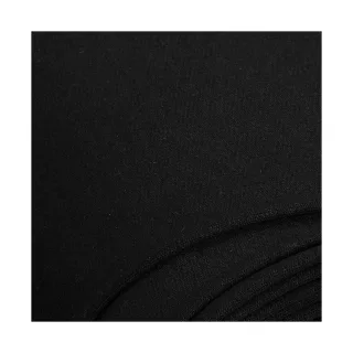 Sweatstoff "Basic" mit gerauter Innenseite, schwarz