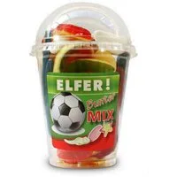 Snack Service Süßigkeit, Snack Service Bunter MIX Elfer Becher Bunte Fruchtgummi Mischung 170g