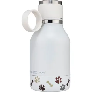 Asobu Dog Bowl Bottle Weiß, 0.975 L