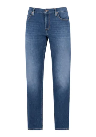 alberto jeans - Jeans - Pipe blau - Gr. - 34