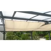 Floracord Seilspannsonnensegel Innenbeschattung, BxT: 270x140 cm, 1 Bahn