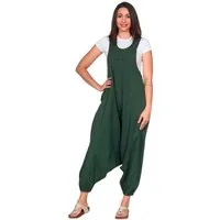 KUNST UND MAGIE Haremshose Kunst und Magie Hippie Latzhose Haremshose Hose Psy Goa 70er Overall