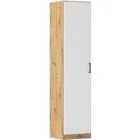 rauch Mehrzweckschrank Garderobe Kleiderschrank Schrank Schuhschrank Putzschrank MINOSA (Breiten 47/69/91/136 cm, Höhen 197/210 cm) In 4 Breiten mit vielen Einlegeböden für viel Stauraum MADE IN GERMANY