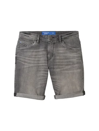 Tom Tailor - TTJOSH REGULAR SLIM Jeans Shorts used light stone grey denim - Gr. - 31