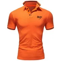 REPUBLIX Poloshirt GABRIEL Herren Basic Kurzarm Kontrast Polo Hemd