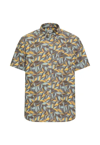camel active - Kurzarmhemd aus reiner Baumwolle sun yellow - Gr. - L