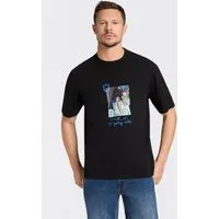HUGO T-Shirt Rundhalsausschnitt, Regular Fit, reine Baumwolle
