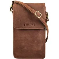 STILORD Handtasche "Imola" Echtleder Handytasche 7 Zoll Damen Herren