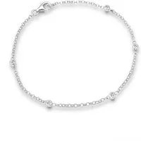 Elli Armband Klassisch Basic 925 Silber, mit Kristallen von Swarovski® (kein Set, 1-tlg)