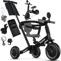 KIDIZ Laufrad, 6in1 Dreirad Loopy Laufräder Lauffahrrad Kinderdreirad