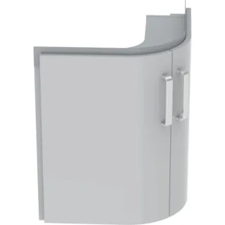 Geberit Eck-Handwaschbecken-Unterschrank Renova Nr. 1 Comprimo 862151000