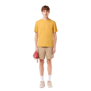 Lacoste - T-Shirt für Herren, Natürlich gefärbter Jersey (Orange)