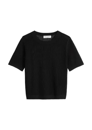 Marc OPolo Casual - Ajour-Pullover regular Black - Gr. - S