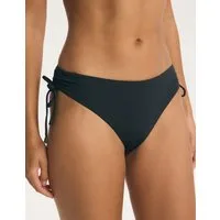 ESOTIQ Bikini-Hose Bikini Slip Wave, Bindeband, Raffung (1-St)