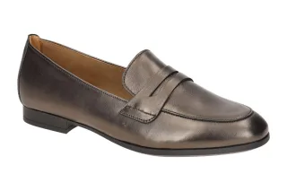 Gabor 55.270 elegante Slipper in braun bronce Echtleder Fu?bett
