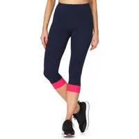 Merry Style Leggings Damen Leggings aus Baumwolle mit angenähtem Bündchen MS10-379 (1-tlg) elastischer Bund