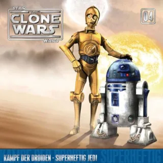 04: Kampf der Droiden/ Superheftig Jedi [Audio CD] The Clone Wars