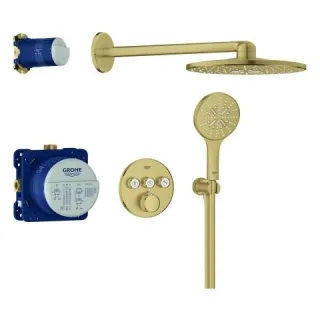 GROHE Unterputz-Duschsystem Grohtherm SmartControl 34863 THM r. Form 3 ASV cool sunrise geb, 34863GN 34863GN0