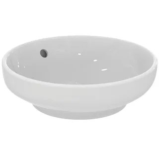 Ideal Standard Schale i.life B o.Hl. mit Überlauf 400x400x120mm Weiss mit Ideal Plus, T5091MA T5091MA