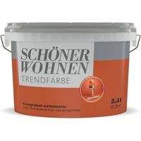 SCHÖNER WOHNEN FARBE Wandfarbe SW Trend Wandfarbe matt 2,5L aperitivo 2627