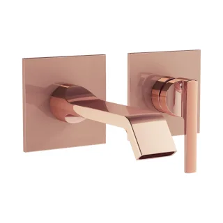 VitrA Suit Einhebel-Waschtischmischer Fertigmontageset Unterputzmontage Kupfer Soft,A4278229 A4278229