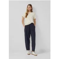 s.Oliver Jogginghose Hose Sweat-Hose im Relaxed Fit mit Barrel Leg und Elastikbund