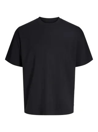 JACK&JONES - JJEBARRON TEE SS O-NECK NOOS JNR Black - Gr. - 152