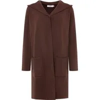 Zwillingsherz Cardigan Kapuze, Taschen, Langarm, ohne Verschluss